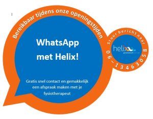 WhatsApp met je fysio!