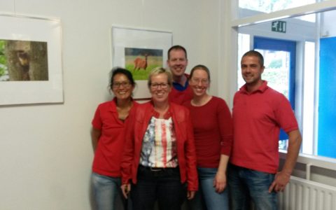 Dress Red Day bij PMC Helix Leersum